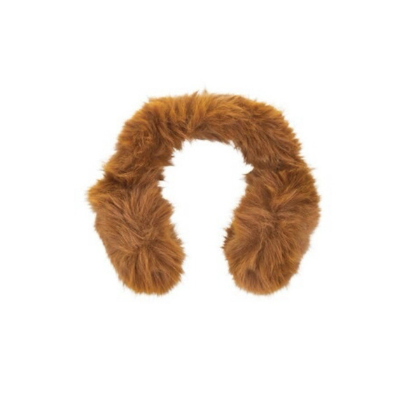 Jocelyn‎ Faux Fur Earmuffs Chestnut Brown One Size New main image 4